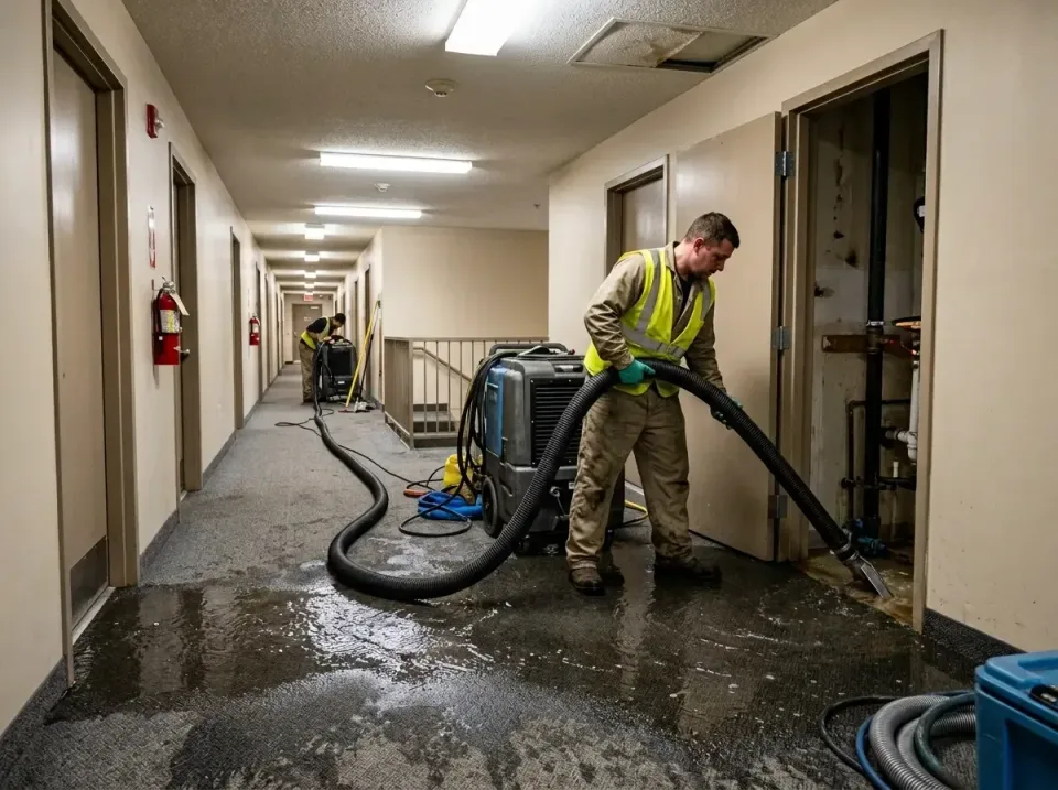 multi-unit-apartment-hallway-f-005 — frequently asked questions, Emergency Burst Pipe Water Extraction & Removal in Calwa, CA